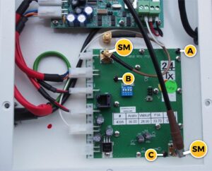 870 Replacing Microwave Module above SN1550