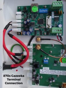 870s Gazeeka Terminal Connection for replacing controller module