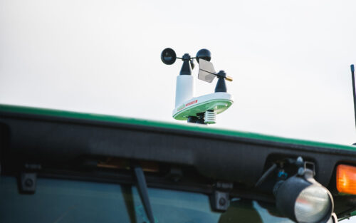 Gazeeka HarvestHub on Tractor Roof